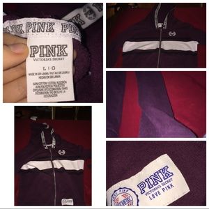 Burgundy Victoria’s Secret jacket